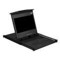 LCD Console Tray, Dual Slide, 17", 4K