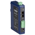 Industrial DIN Rail RS-232/V.24/RS-422/RS-485 - Singlemode Fibre Driver